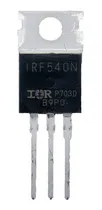 Comprar Irf540n Irf540 Transistor Mosfet N 30a 100v 0.077 Ohm To-220