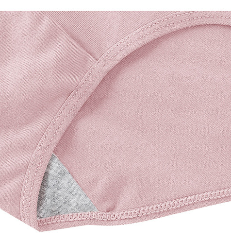 Calzoncillos De Algodón De Cintura Alta Para Mujeres Con Bar
