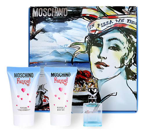 Set De Regalo De Perfume Moschino Funny! Toy 2 Mini Edp Para