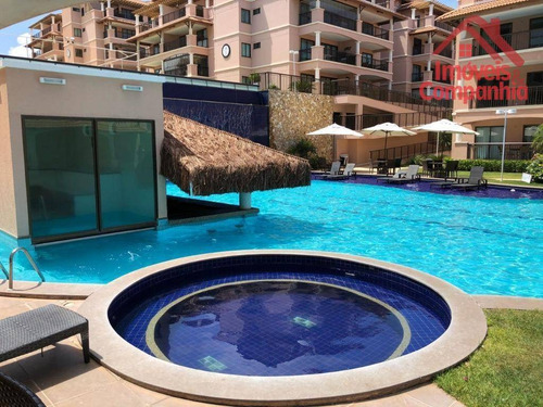 Imagem 11 de 30 de Cobertura Com 3 Suites À Venda, 136 M² Por R$ 630.000 - Porto Das Dunas - Aquiraz/ce - Co0048