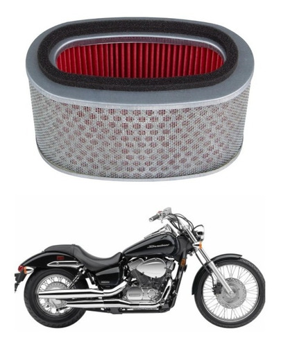 Filtro De Ar Honda Shadow Vt 750 2006 A 2014 Modelo Original