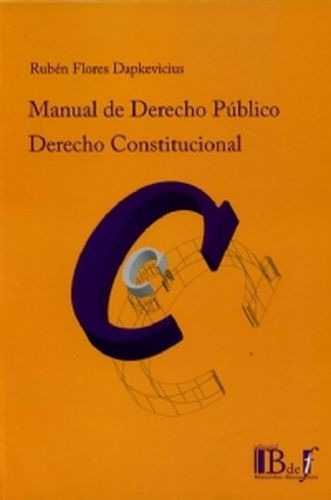 Libro Derecho Constitucional. Manual De Derecho Público Tom