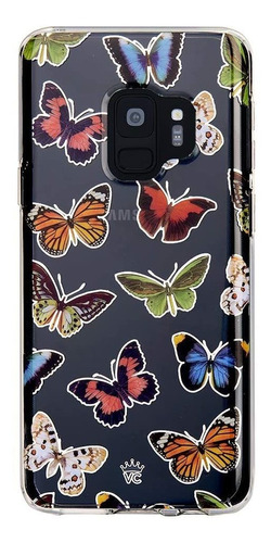 Funda Para Galaxy S9, Mariposas/transparente/protectora