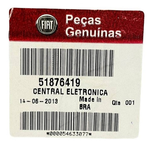 Módulo Câmbio Dualogic Siena 1.8 2010 51876419 +