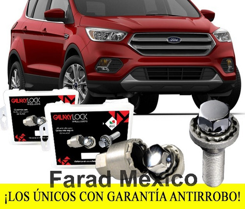 Tuercas Seguridad Ford Escape Trend Advance 2012-2016