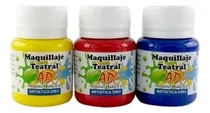 Comprar Maquillaje Teatral Ad Frascos De 30ml. Pintura Rostro Teatro