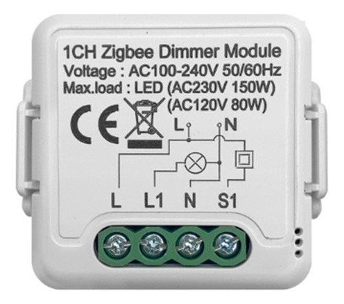 El Módulo De Interruptor De Atenuación Tuya Zigbee Admite Co