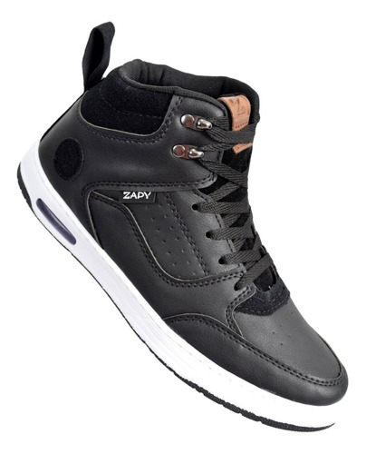 Imagen 4 de 6 de Botitas Bota Zapatilla Hombre Zapy Skate Urbana Akim 7154