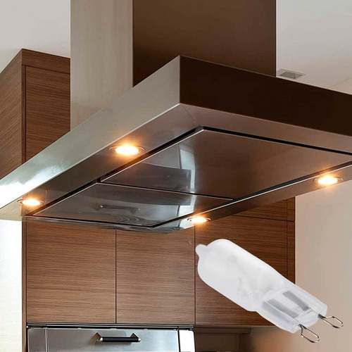 Imagem 2 de 7 de Kit 5 Lâmpadas Halógena Cápsula G9 60w 127v Fosca