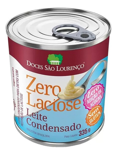 Leite Condensado Zero 335g Doces São Lourenço