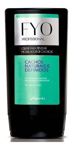 Creme De Pentear Fyo Cachos Naturais E Definidos - Jequiti