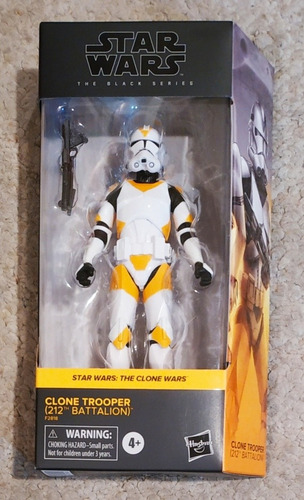 Clone Trooper 212th Battalion Star Wars Black Series Sellado