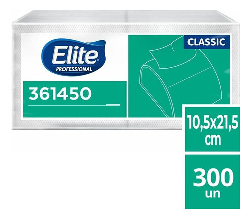 Servilleta Interfoliada Classic Elite 8x300ud 361450 I. Xavi