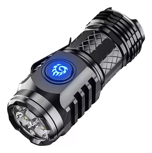 Mini Linterna Alemana Monster Super Power Led De Tres Ojos