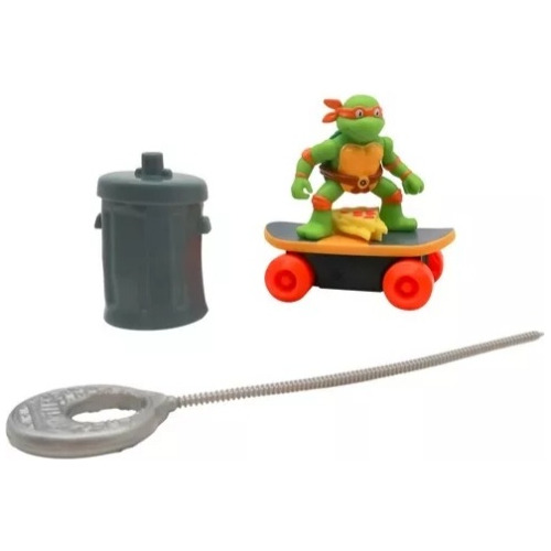 Tortugas Ninja Michelangelo Switch Kick Skaters + Accesorios