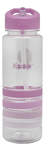 Botella Keep Deportiva Bandas Colores 750ml Agua Bebidas