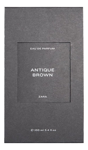 Perfume Zara Antique Brown Edp 100ml