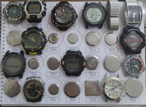 Lote 26 Sucatas Casio E Outros- Máquina Do Tempo