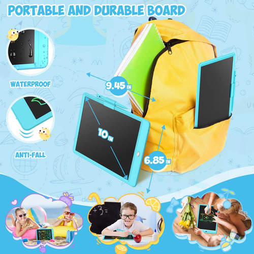 Tableta De Escritura Lcd Para Ninos, Divertida Y Educativa.