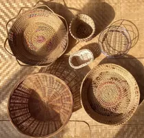 Comprar Antiguas Paneras- Canastas- Mimbre- Lote