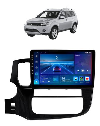Multimidia Outlander 2014-2021 Qled Carplay Android 14 64gb