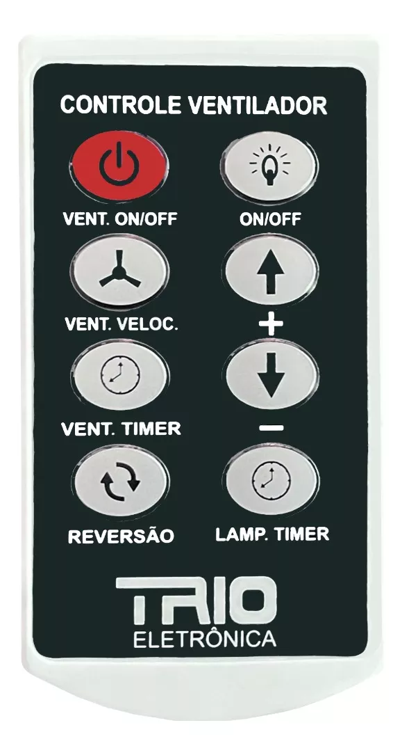 Terceira imagem para pesquisa de controle remoto ventilador de teto