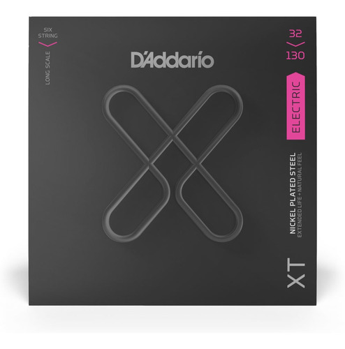 Encordoamento Baixo 6c Revestido 32-130 D Addario Xtb32130