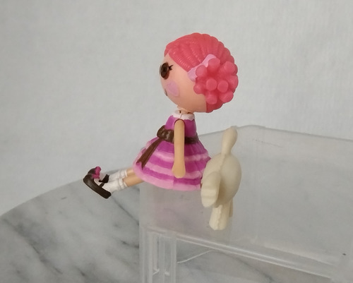 Mini Lalaloopsy Toffee Cocoa Cuddles 8cm Usado (Usado)