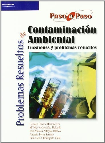 Problemas Resueltos De Contaminaciãâ³n Ambiental, De Alfayate Blanco, Jose Marcos. Editorial Ediciones Paraninfo, S.a En Español