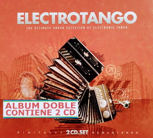 Electrotango Álbum 2 Cd Nuevos Originales 24 Temas Éxito 