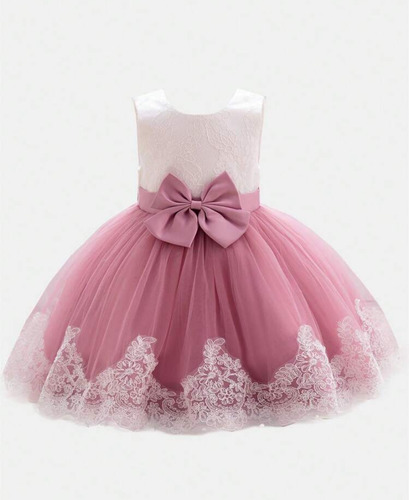 Vestido Formal De Niña Boda Comunión Fiesta De Gala Talla 5a