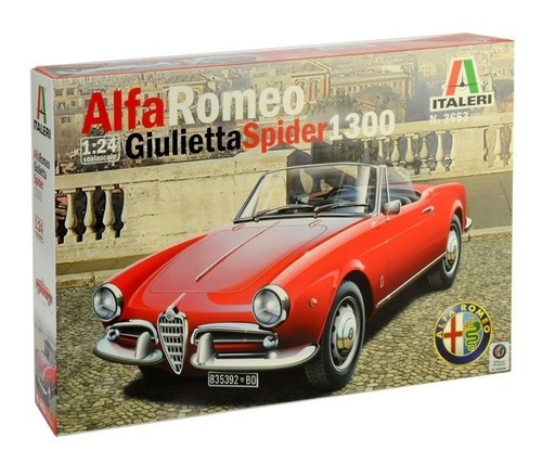 Alfa Romeo Giulietta 1300 By Italeri # 3653    1/24