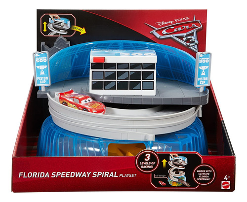 Disney Cars 3 Set Garaje Y Autopista Florida , Empaque Están