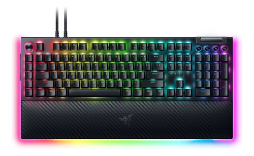 Teclado Gamer Razer Blackwidow V4 Pro - Yellow Switch - Us Teclado Negro Idioma US Layout