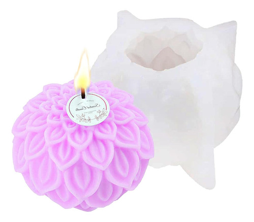 Lotus Candle Mold  Lotus Petal Flower Soap Mold | Diy