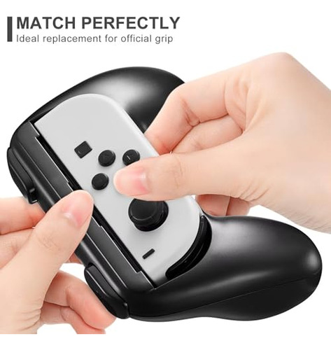 Pack De Grips Y Correas Para Joycon - Compatibilidad Switch
