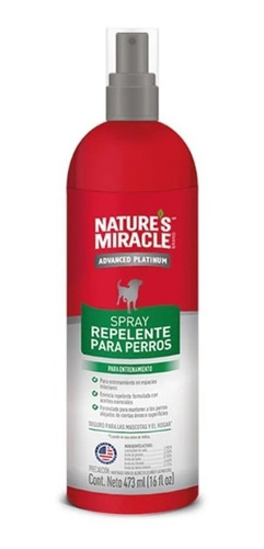 Nm Repelente Perros Advanced Platinum Spray 473ml. Np