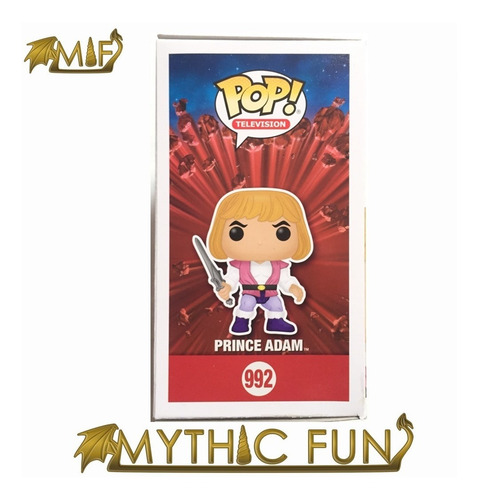 Funko Pop Masters Of The Universe - Prince Adam 992 (Usado)