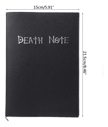 Death Note Libreta Reglas Llavero Anime Cosplay Cuaderno Kit