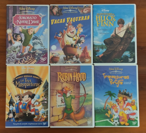 Películas Disney Y Otras Infantiles. Originales