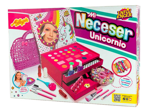 Influencer Neceser Unicornio Mi Alegría Trencitas Mechitas