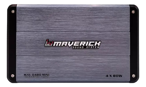 Potencia Mini Amplificador 4 Ch 500w Clase D 4 Ohm Maverick