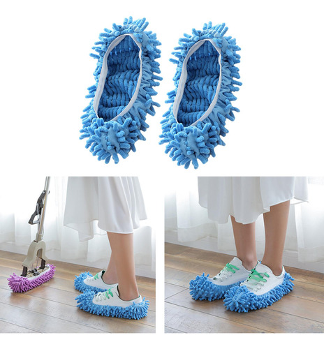 2 Limpiador De Polvo De Microfibra Cubierta De Zapatos Baño
