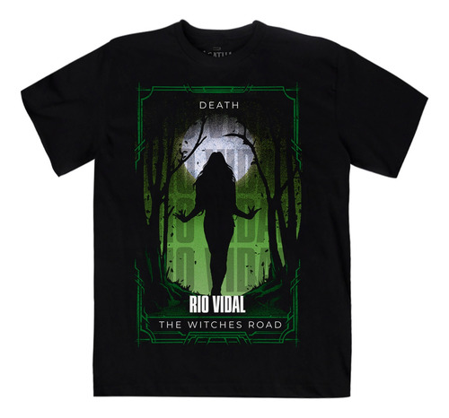 Playera Hombre Death Agatha All Along Oversize Fit