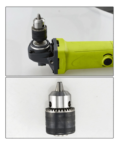 Amoladora Angular N Para Taladro Eléctrico Manual, Mandril E