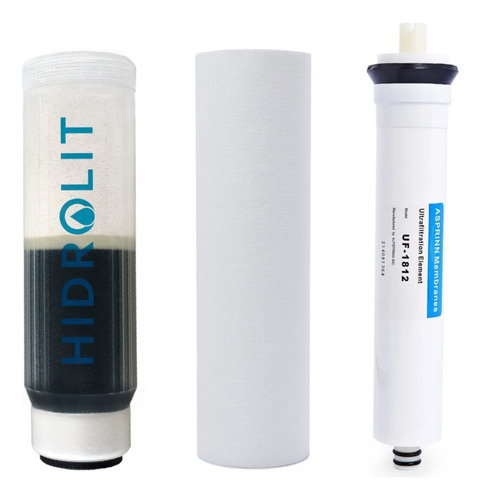 Repuestos Purificador De Agua Uf Zen Hidrolit Pack Completo
