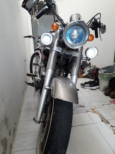 Venda De Moto Custon 250cc! Troco Por Moto Gsx 750 .