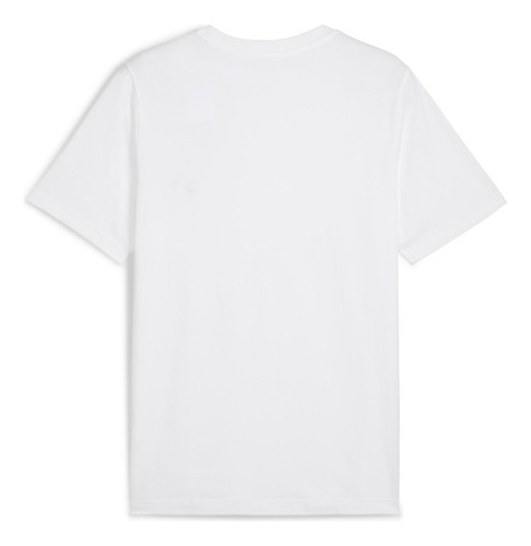 Polera Puma Wardrobe Ess Tee Blanco Hombre