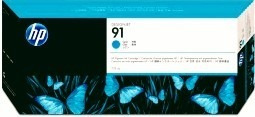Tinta Hp 91 (c9467a) Color, Cian / Cyan 775ml Nueva Original