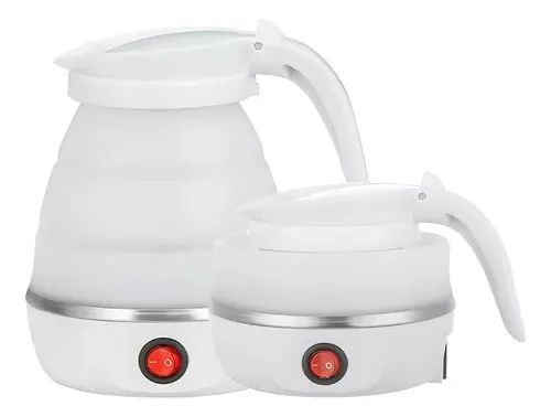 800ML Pava Electrica, 600W Jarra Electrica Calentar Agua, Hervidor de Agua  Pequeño, Electric Kettle Inoxidable para té Café Leche para Bebés,  Sobrecalentamiento Viaje Silencioso (Blanco) : : Hogar y cocina